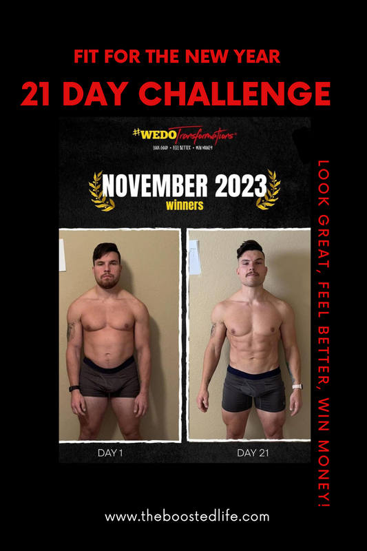 Join the 21-Day Transformation Challenge: Look Good, Feel Better, Win Money!