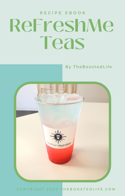 RefreshMe Boosted Tea Recipes EBook